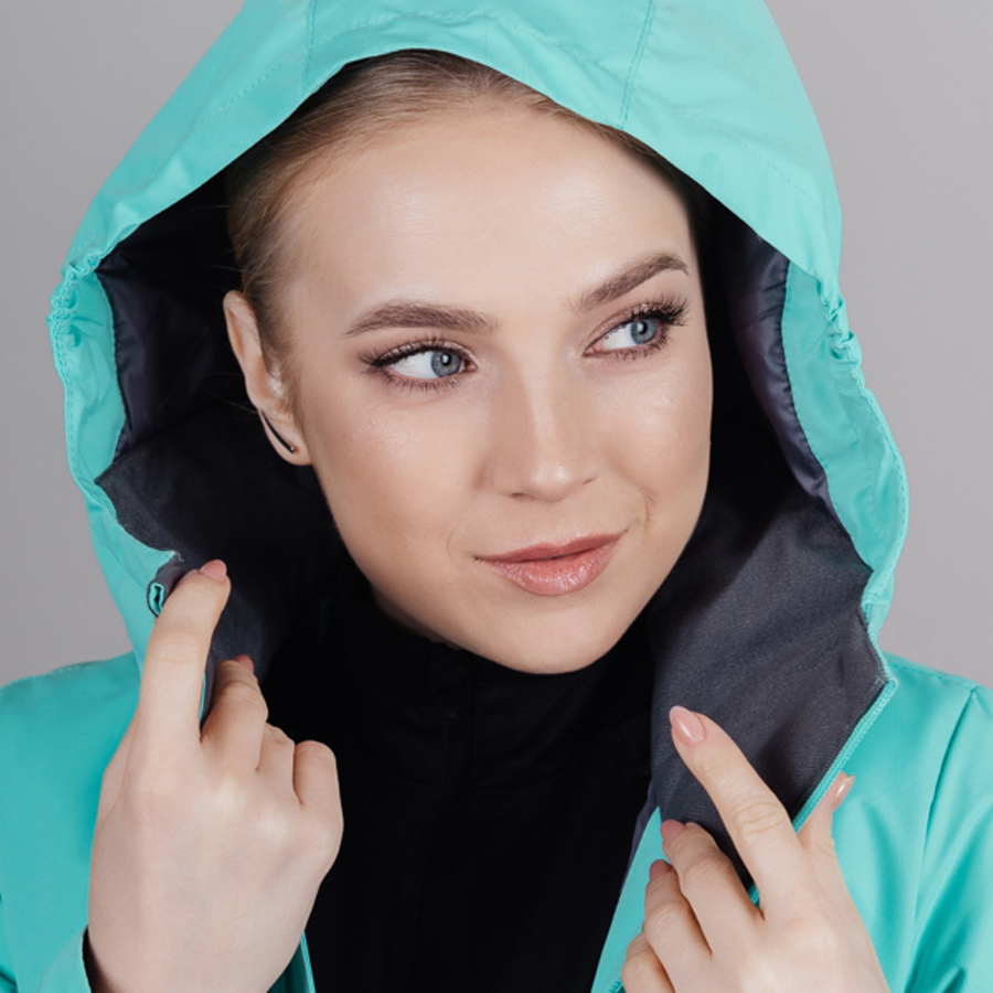 Теплая лыжная куртка женская Nordski Base sky-deep teal - 5
