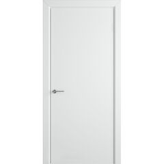 Купить Межкомнатная дверь Porta-50 4AF алюминиевая кромка в цвет отделки Shellac White глухая