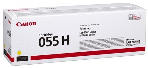 сдать дорого картриджи Cartridge 055H Y
