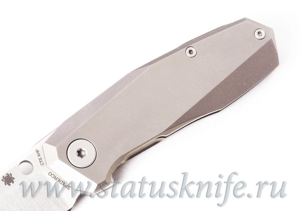 Нож Spyderco Techno 3 CTS-XHP Titanium C158TIP3