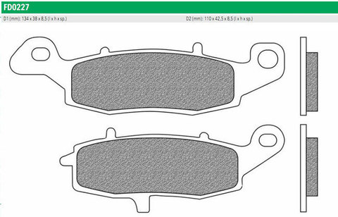 Тормозные колодки Newfren FD0227TS Road Touring Sintered (FDB2049ST)