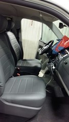 Чехлы на Volkswagen T5 микроавтобус Multivan / Caravelle / Transporter 2009–2015 г.в.