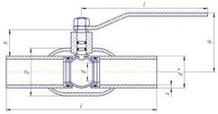 Конструкция LD КШ.Ц.П.GAS.500/400.025.Н/П.02 Ду500