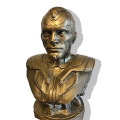 Бронзовый бюст «Вижн»