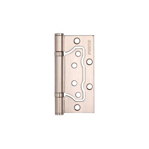 Петля универсальная без врезки PUNTO 200-2B 100x2,5 SN мат.никель (тех.упак.) /58451/ (1 шт)