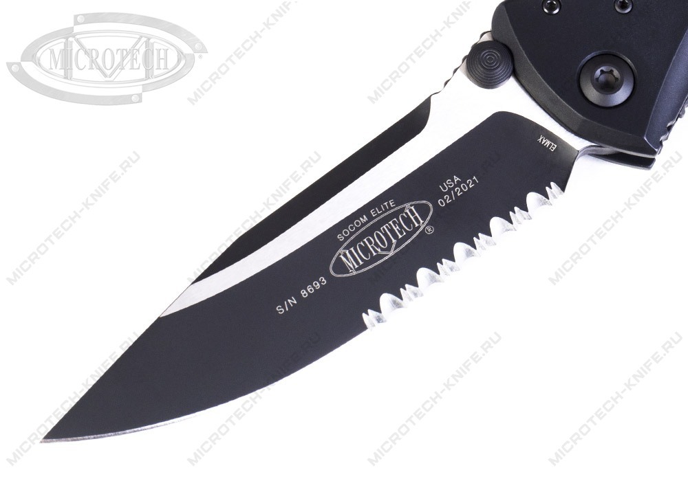 Нож Microtech Socom Elite Black 160-2T
