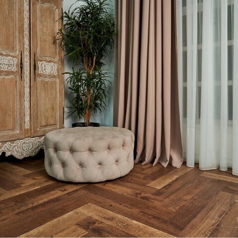 Виниловый ламинат Vinilam - Parquet Herringbone Паркет Версальский (IS11177У)