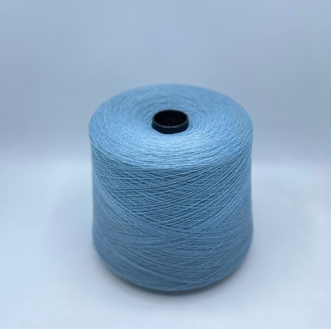 Zegna Baruffa (пр.Италия), art-Baba,1/15 1500м/100 гр. 70% Меринос, 30% Кашемир, цвет-Серо-голубой меланж(967/13),арт-35112