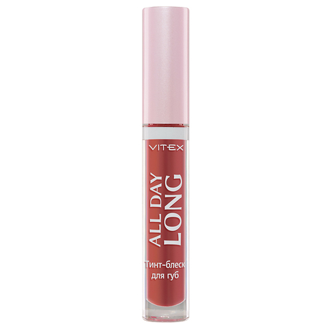 VITEX ALL DAY LONG Тинт-блеск для губ, тон 36 All day chocolate 3г