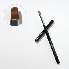 Nail Republic Кисть NR-12 для геля с закругленным ворсом (9 мм)