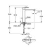 GROHE Lineare 23405001 Смеситель для раковины-чаши