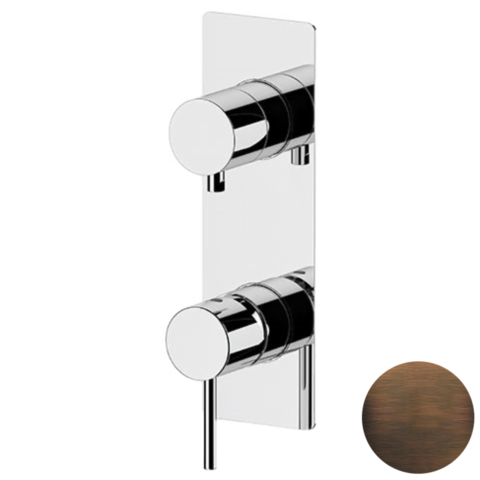 Remer X92WBBR Смеситель для душа Remer X Style X92WBBR, бронза масляная