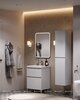 Aquanet 345381 Тумба с раковиной Вега 70 (Flat) напольная 2 ящ. цв. белый глянец (345381)