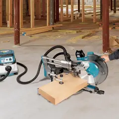 Аккумуляторная торцовочная пила консольного типа Makita LS003GZ01