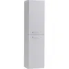 BelBagno DUE-1500-2A-SC-BL-P DUE Шкаф подвесной с двумя распашными дверцами с доводчиками, с двумя полками, универсальный, Bianco Lucido, 400x300x1500