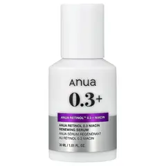 Anua Retinol Nano 0,3% + Niacin Renewing Serum Обновляющая сыворотка с ретинолом и ниацинамидом