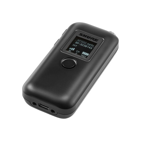 Поясной передатчик с микрофонным входом NeXt2 Shure MXW1X/O=-Z11