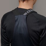 Детский утеплённый лыжный костюм Nordski Jr. Base Lime-Black с высокой спинкой