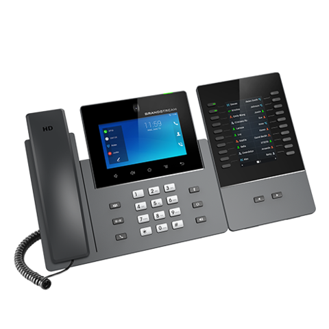 Grandstream GXV3450 - IP видеотелефон. 16 SIP аккаунтов, 16 линий, 5