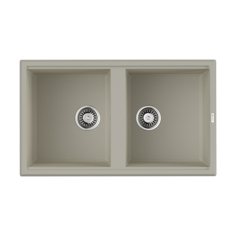 Omoikiri Tedori 86-2-EV 4993930 Кухонная мойка Tetogranit/эверест
