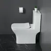 BelBagno Neon BB8617CPR-MN/SC Унитаз-моноблок безободковый с сиденьем, цвет: белый