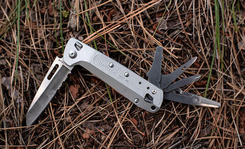 Складной многофункциональный нож Leatherman Free К4X, 9 функций (832662) | Multitool-Leatherman.Ru