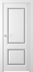 Дверь Платинум 2 / Цвет Эмаль белый / Мателюкс белый / Двери Belwooddoors