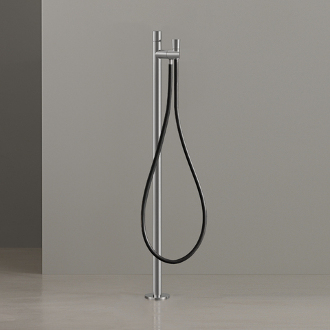 Cea Design Cartesio CAR 162 I S колонна уличная, h985 мм, Kneipp jet, шланг Stainless Steel, цвет сатинированная сталь