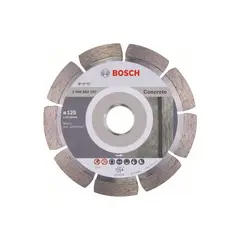 Алмазный отрезной круг по бетону Standard for Concrete 125x22.23x1.6x10 мм BOSCH 2608602197