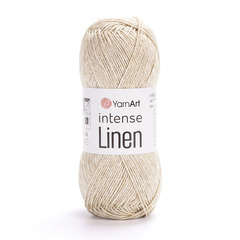 Пряжа YarnArt Intense Linen, Молочный