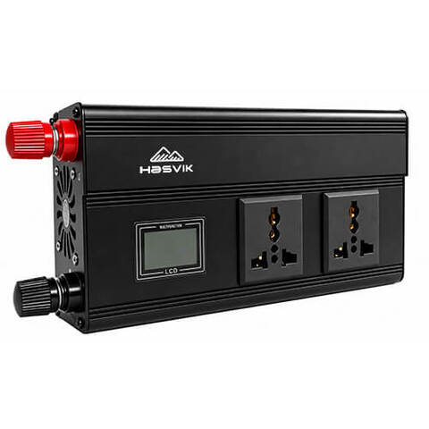 Инвертор в машину Hasvik DobbelStrøm 3600 12/24В–220В
