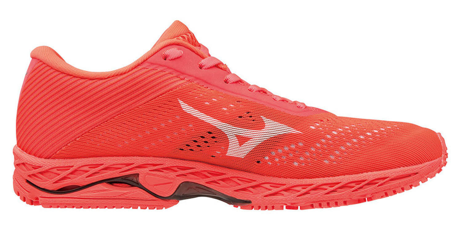 Mizuno Wave Shadow 3 беговые кроссовки женские коралловые