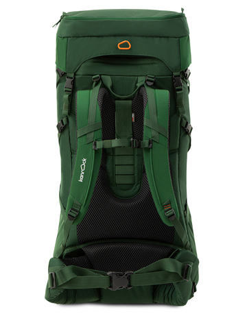 Картинка рюкзак туристический Kanrock Charger 90+15 Pine Green - 2