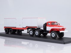 Ural-377S with semi-trailer ODAZ-935 1:43 Start Scale Models (SSM)