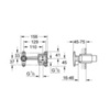 GROHE Non Rapido OHM 23200000 Встраиваемая часть смесителя для раковины