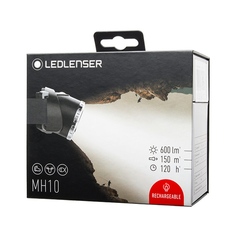 Фонарь налобный Led Lenser MH10 600 lm (501513)