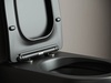 Ceramica Nova Metropol CN4002MB Подвесной унитаз c ультра тонким сидением с функцией плавного закрытия, цвет: чёрный