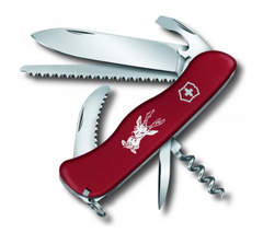 Фото Нож перочинный Victorinox Hunter, сталь X55CrMo14, 12 функций