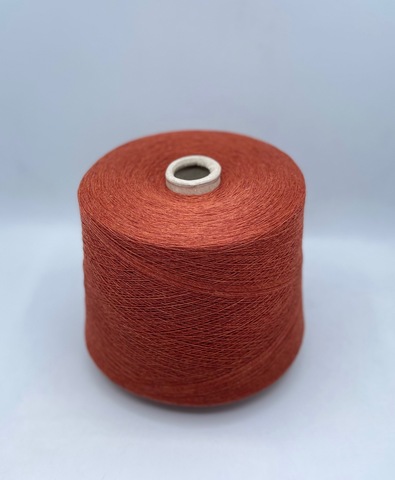 New Mill (пр.Италия),art- Velox 1450м/100гр,40% меринос, 10% кашемир, 25% вискоза, 25% полиамид. цвет-Кирпич,меланж (406/722), арт.31996