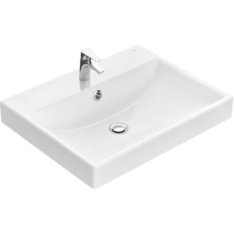 Roca Ona ZRU9307561 Раковина мебельная 600х460x121 мм из композитного материала, белый