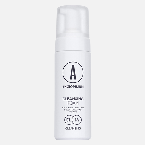ANGIOPHARM Очищающая пенка с аминокислотами, 160 мл