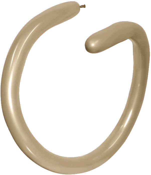 Шар S ШДМ 260/ 5*150 см, Шелк, Золотой Песок (870), 10 шт.