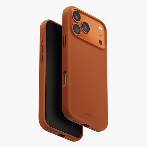 Чехол Uniq Lino Case для iPhone 17 Pro Max, Оранжевый | Sunset Orange
