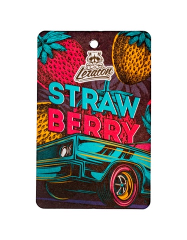 Leraton Ароматизатор подвесной STRAWBERRY