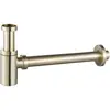 BelBagno BB-SMT2-BORO Сифон для раковины, брашированное золото
