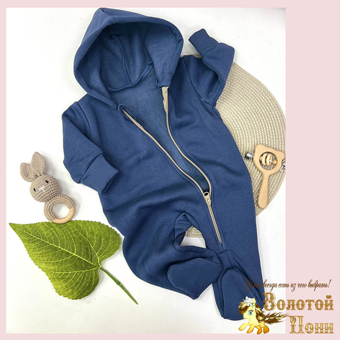 Комбинезон трик/начес детский (62-74) 260831-R9027