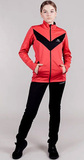 Детская тёплая лыжная куртка Nordski Jr. Base Pink-Black