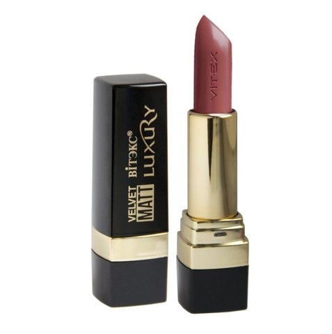 VITEX Губная помада матовая  LUXURY VELVET MATT ,тон 312 Розовый тоффи