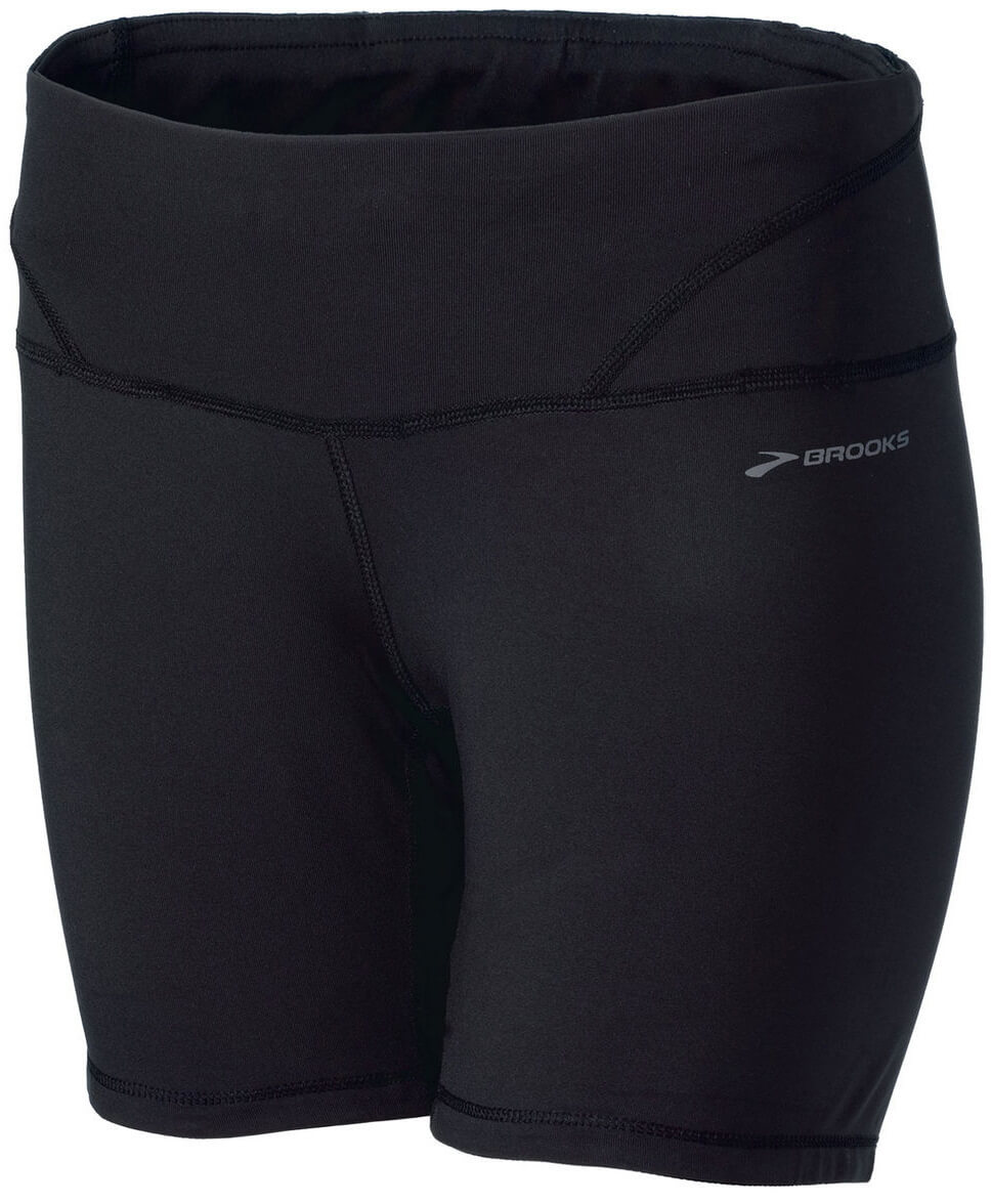 Беговые тайтсы женские Brooks Infiniti 7" Short черные