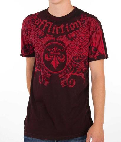 Affliction | Двусторонняя мужская футболка Primitive Reversible A5985B перед